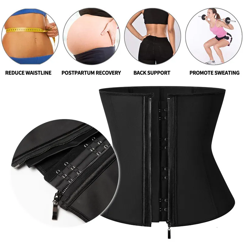 Arm Shaper Corset Body Latex Waist Trainer Zipper Underbust Slim Tummy  Cincher Slimming Briefs Belt Shapewear Women 230921 From Xuan007, $20.65