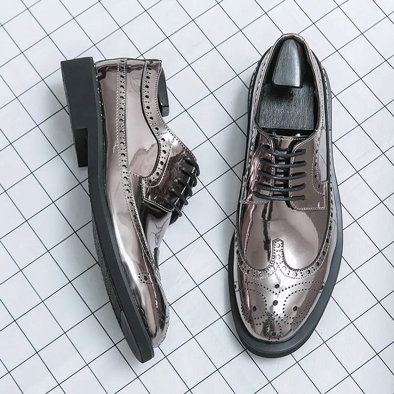 Designer patent leather shoes best sale