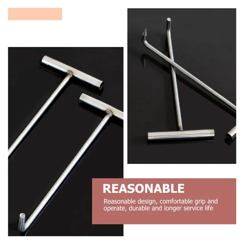 Stainless Steel T Hook For Manhole Cover Lifting Durable Tool With  Ergonomic Handle For Heavy Duty Use From Hmkjhome, $24.04