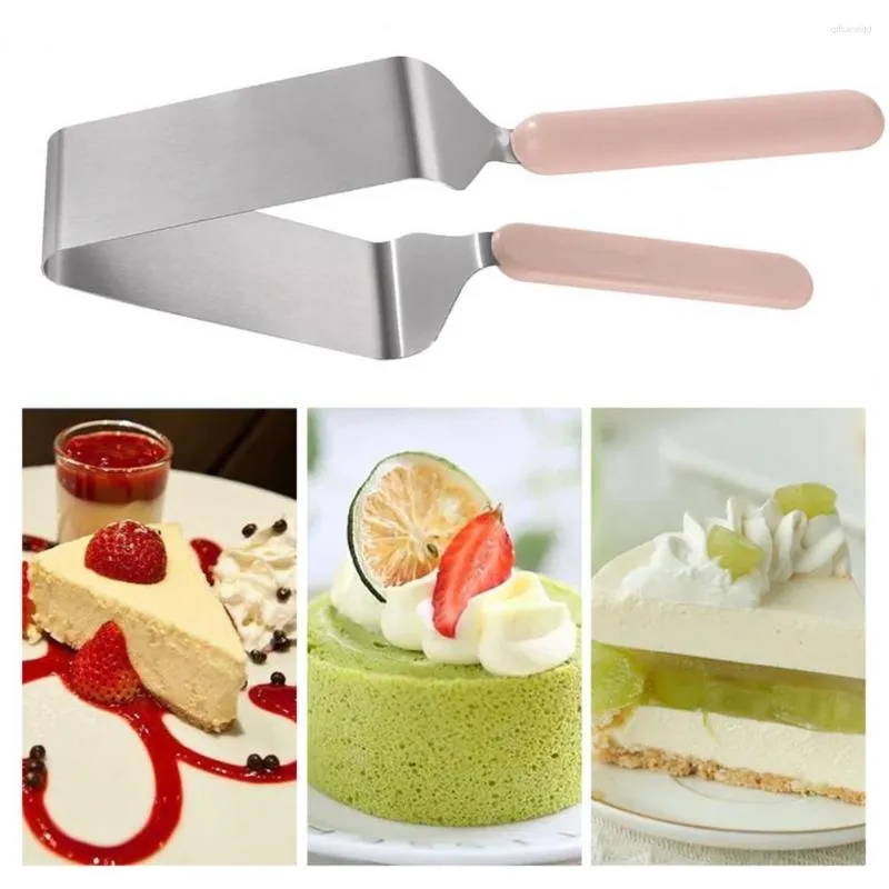 Outils de cuisson séparateur de coupe-gâteau en acier inoxydable, outil de transfert efficace pour diviser parfaitement les gâteaux d'égalisation