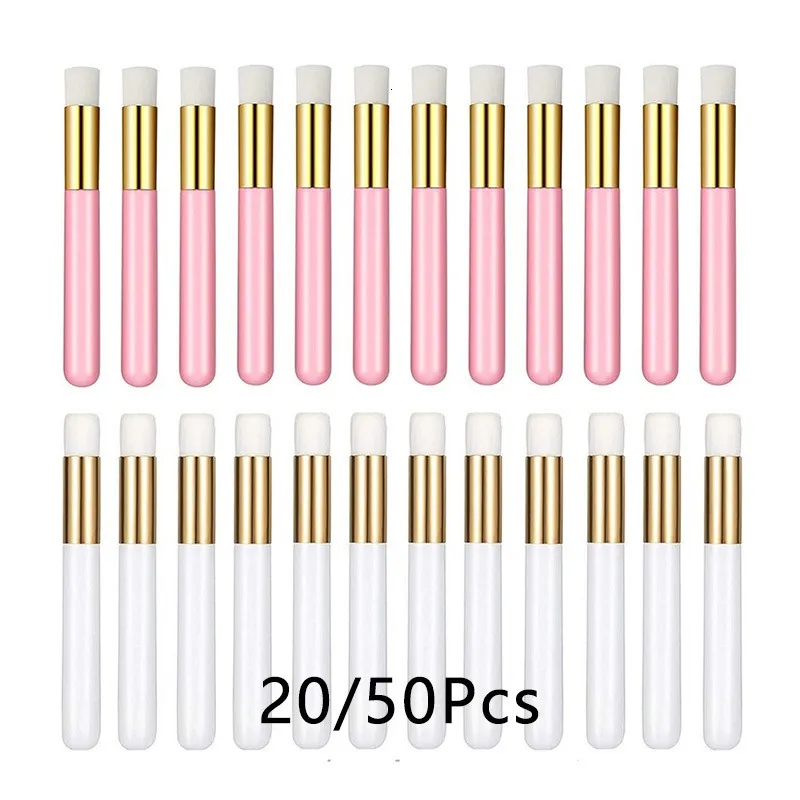 Makeup Borstes Tools 20/50p Eyelash Cleaning Brush Eyebrow Nose Blackhead Professional Soft Lash Extensions For Make Up 230922