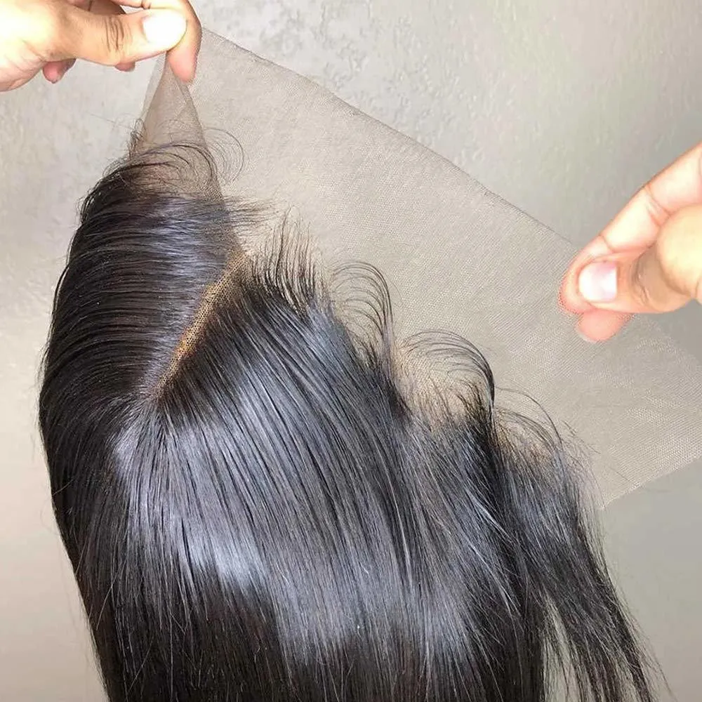 Lace Wigs 13x4 Ear To Ear HD Lace Frontal Brazilian Straight Transparent 4x4 Lace Closure 100% Virgin Human Hair Pre Plucked Hairline 230921