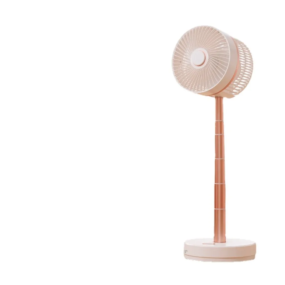 Ventilateur de sol à la maison, Circulateur électrique sans fil à Oscillation automatique, ventilateur pliable Portable sans fil 10000mah avec télécommande