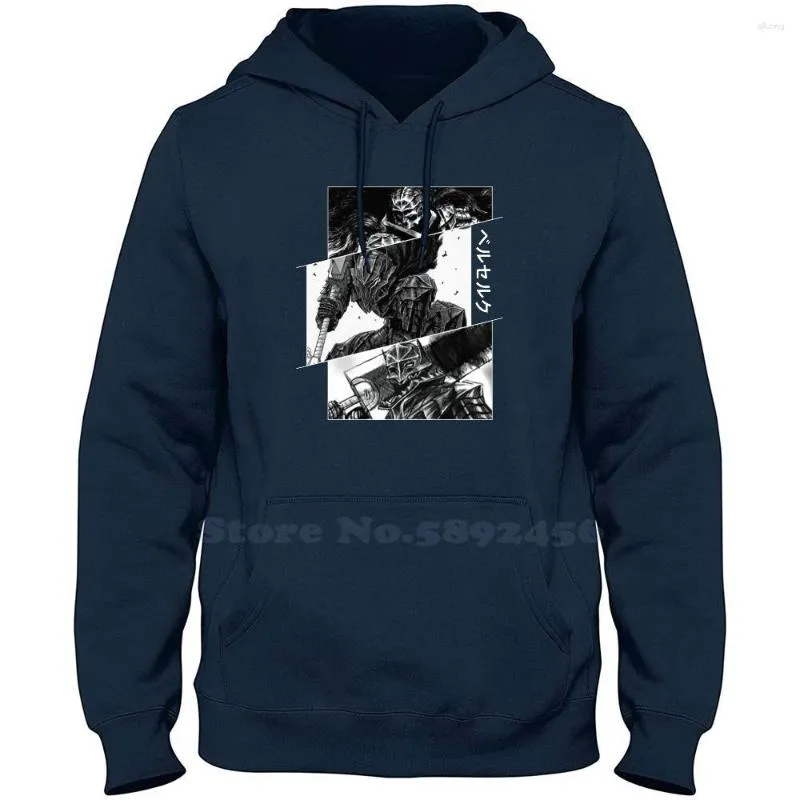 Sudaderas con capucha para hombre Berserks Anime y Manga Art Personajes Estilo Moda Sudadera de alta calidad