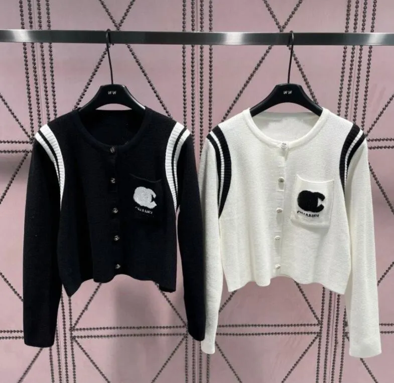 Damessweaters Dames Casual Luxe merk CC designer korte truien