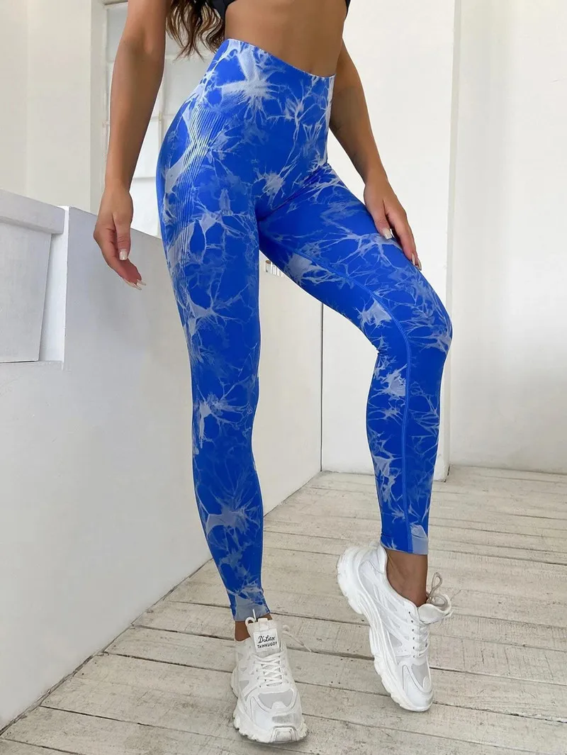 High Waist Yoga Pants Seamless Tie Dye Sports Leggings Tummy Control  Workout Running Yoga Leggings Comfortable Shapewear Keeps You Hugged In And  Looking Slim Colors From Healthy521, $9.53