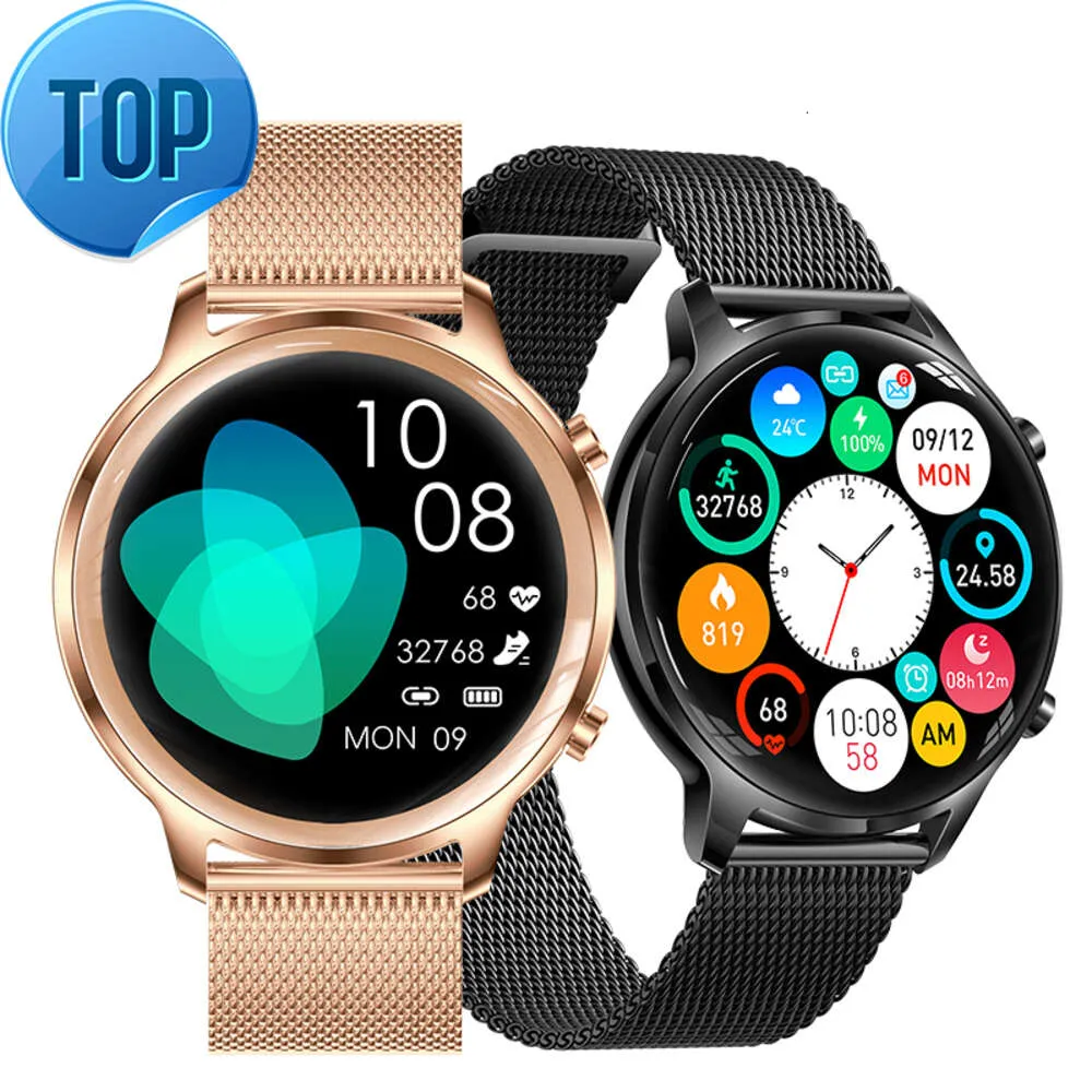 2023 T18 Moda BT Chiamata Smart Watch reloj inteligente para mujer Android ios IP67 Orologio intelligente impermeabile per le donne delle signore