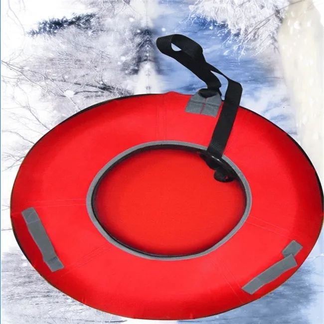Trineo, tubo de nieve inflable de pvc remolcable redondo personalizado, trineo deportivo de invierno 230922