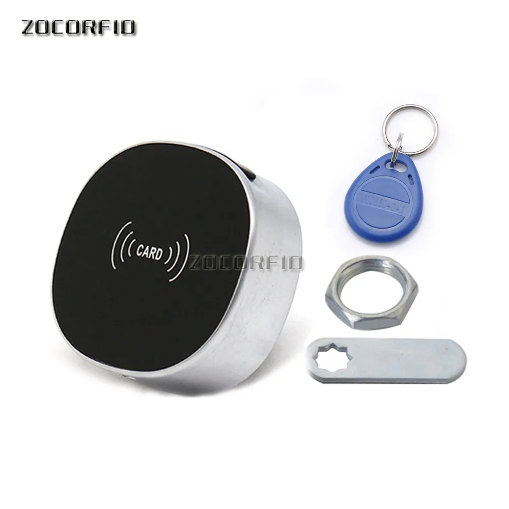 Keyless Entry Door Locks RFID Cabinet Lock: 13.56MHz M1 Card Sensor ...