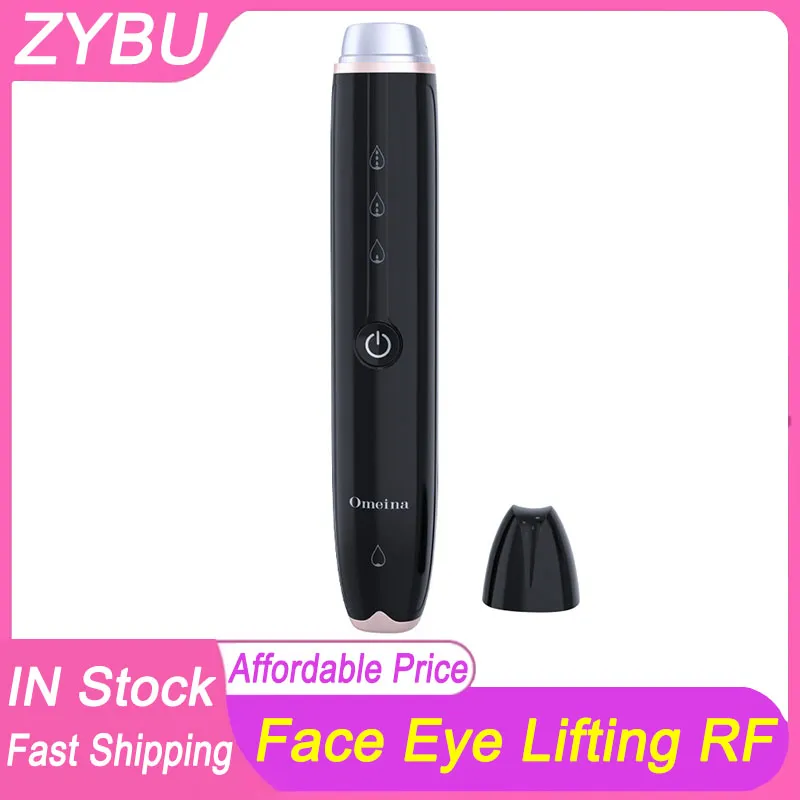 New RF Facial Beauty Device Face Machine Neck Lifting Wrinkle Eye Bags Dark Circle Remove Eye Beauty Tightening Skin Rejuvenation Radio Frequency Anti Aging