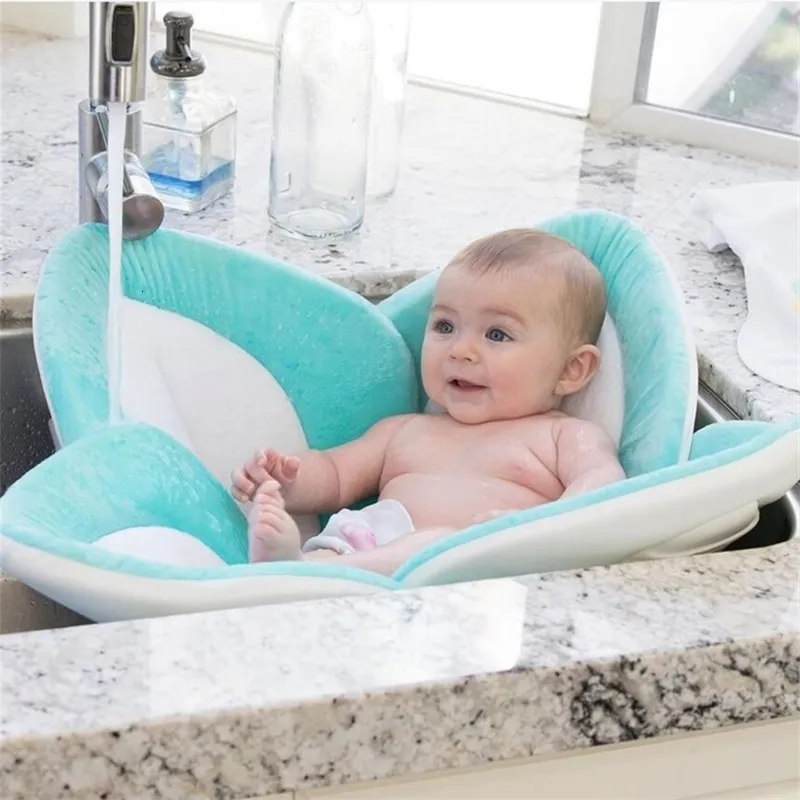 Asiento de baño para bebé Alfombrilla de soporte Plegable Para bañera de  bebé Almohadilla y silla almohada de bañera para recién nacidos Bebé  Antideslizante Suave Confort Cojín corporal