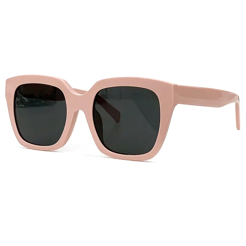 Högkvalitativa solglasögon lyxiga nya glasögonglasögon utomhus strand solglasögon för man kvinnliga glasögon blandar färger valfritt signatur hög kvalitet