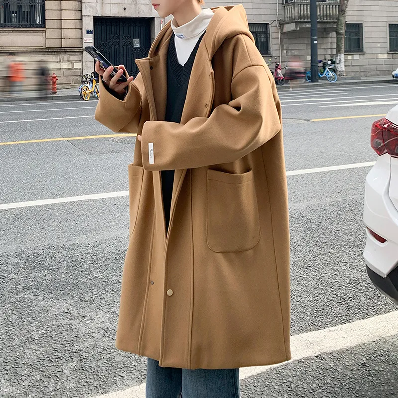 Hooded Oversize Coat Man MEN'S +J OVERSIZED HOODED LONG COAT UNIQLO PH