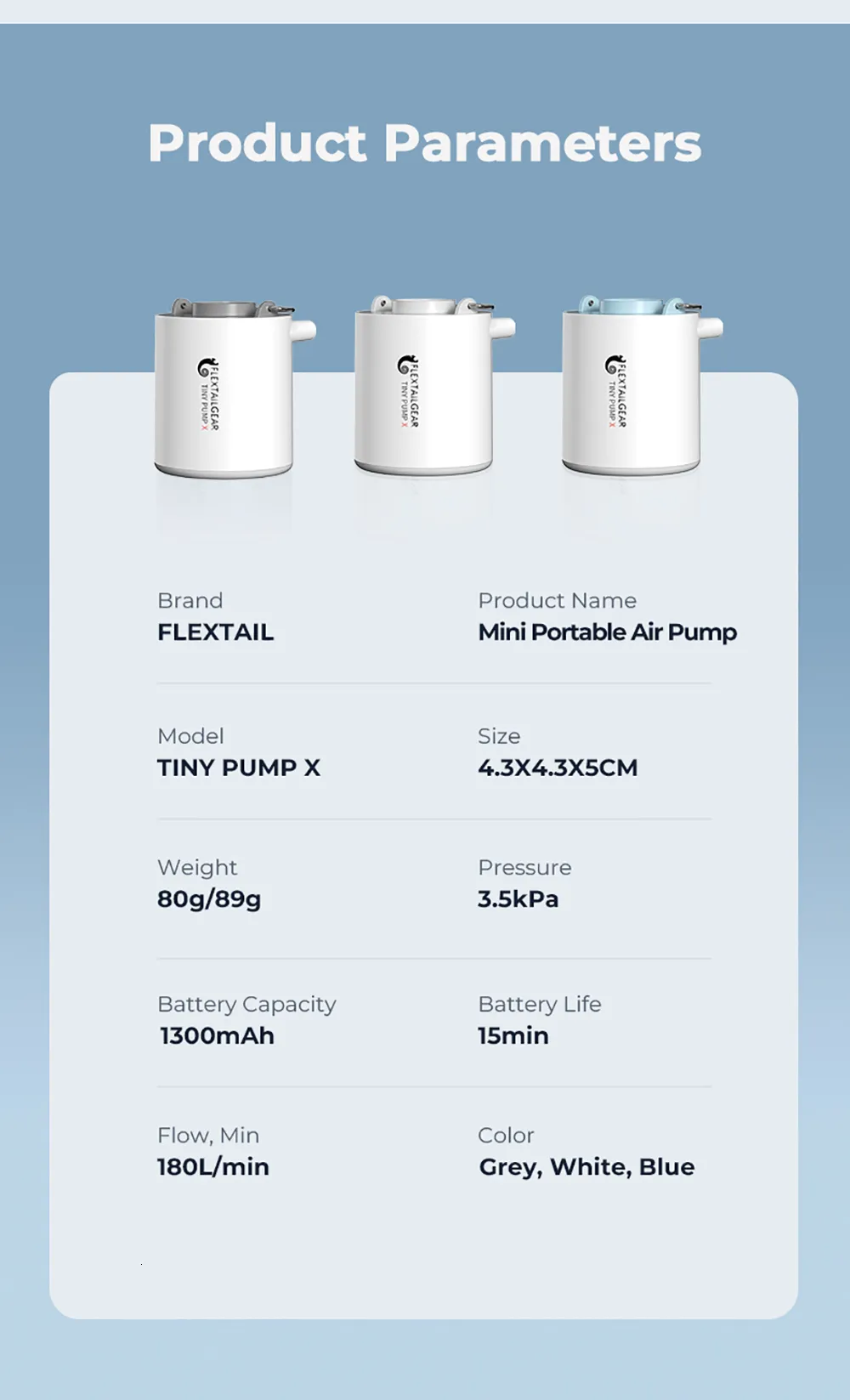 DHgate.com:Tiny Portable Air Pump for Camping, Hiking, FloatAir Bed ...