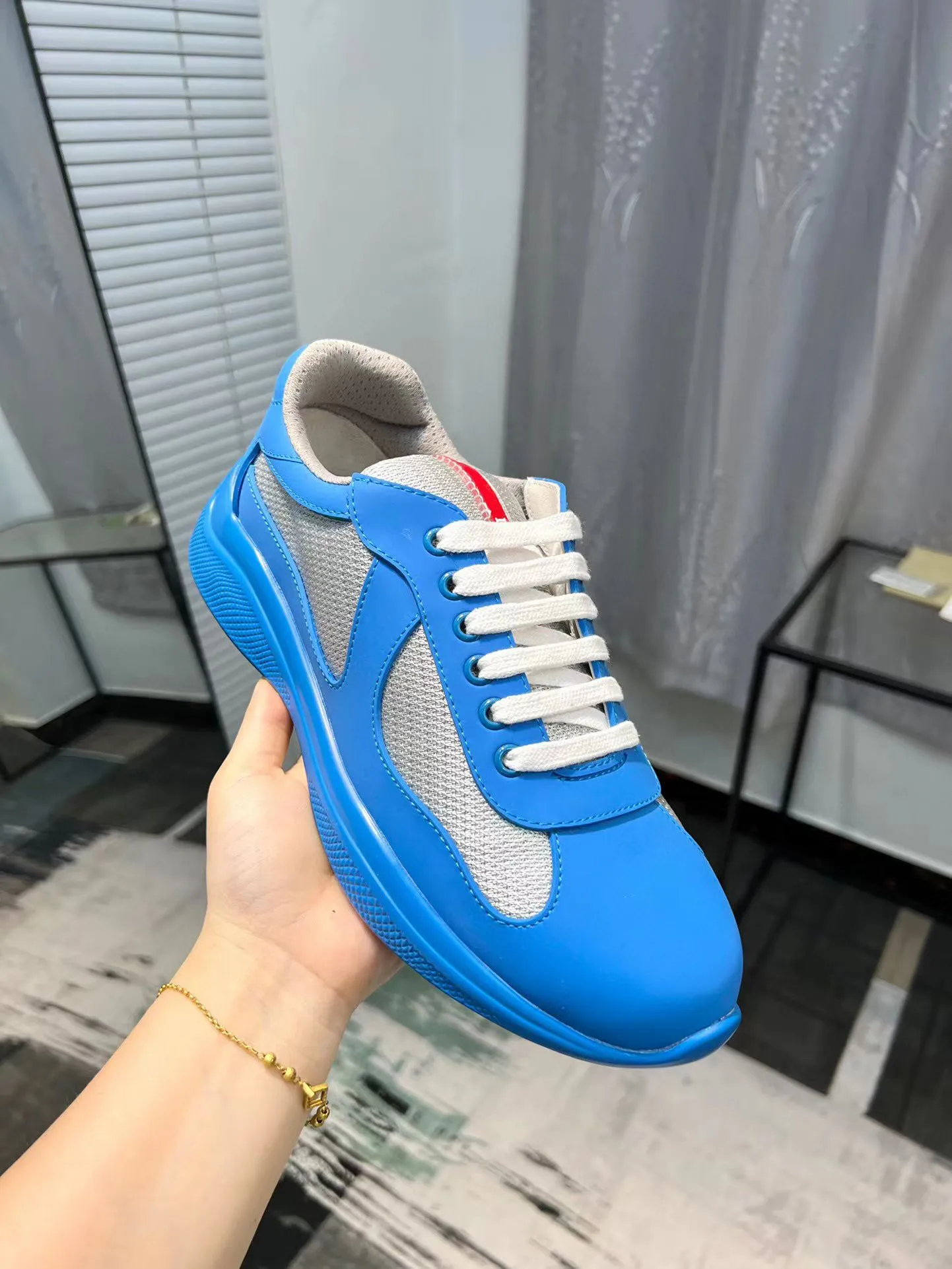 Designer Mens Americas Cup Xl Casual Shoes Patent Leather  display picture 1