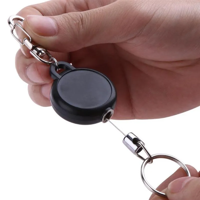 Wielofunkcyjny chutowany klęcznik odcinający klucze cynkowy ABS Tag nazwa karta Uchwyt Klawisz Łańcuch pierścienia Pull CLEYRING Outdoor Survival Sport223J