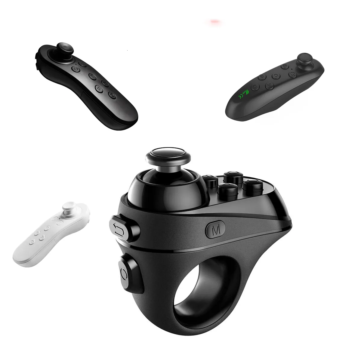 Gamecontroller Joysticks R1 Mini Ring Bluetooth4.0 Wiederaufladbare drahtlose VR-Fernbedienung Gamecontroller Joystick Gamepad für Android 3D-Brille r57 230923