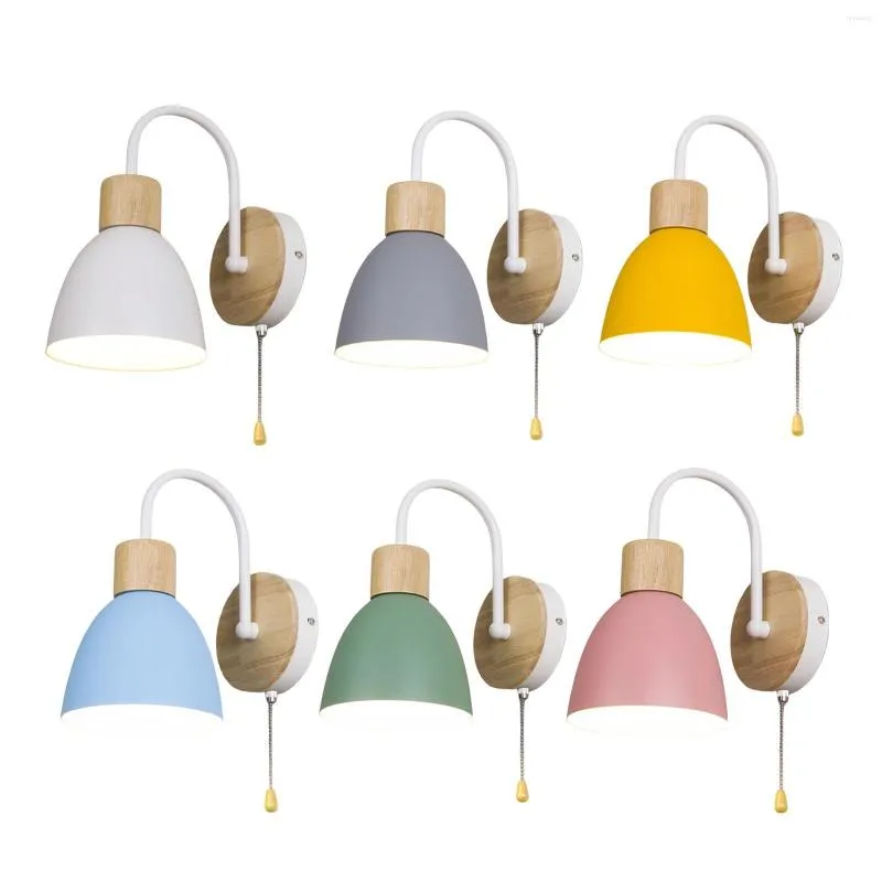 Wall Lamp Simple Sconce Shade Decorative Beside Light Nightlight Lampshade