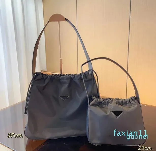 Women's Bag Nylon Crossbody Luxury Tote Black Nylon Shopper Handbag Messenger