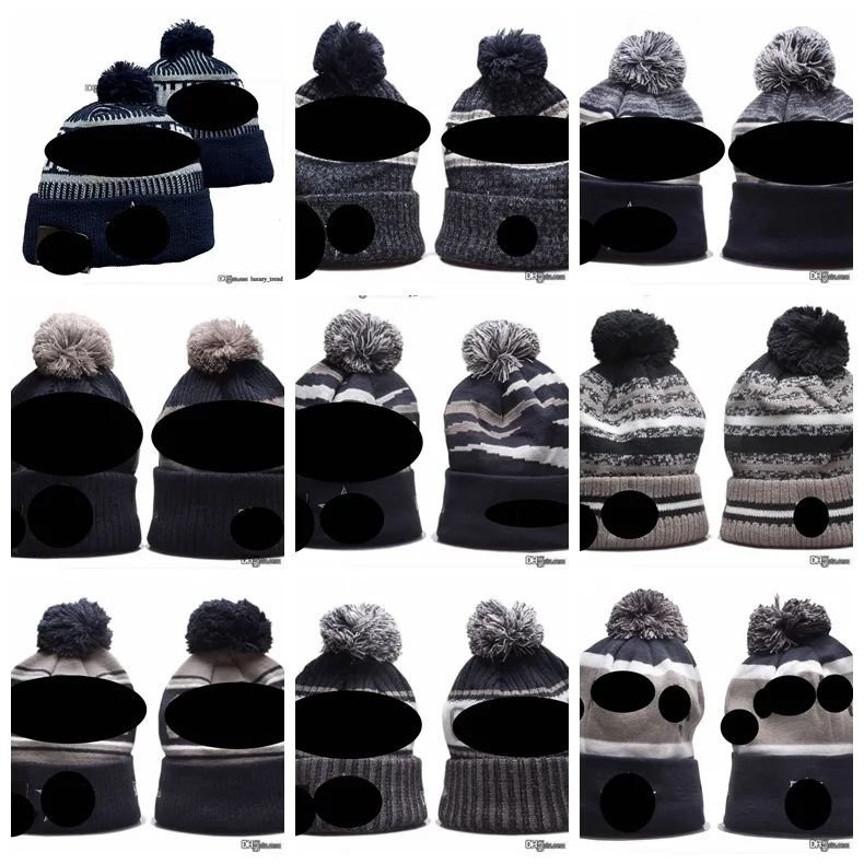 Dallas''Cowboys''Bobble Hats Baseball Ball Caps 2023-24 Projektant mody Bucket Hat Chunky Knit Faux PO Beanie '' Christmas Hat