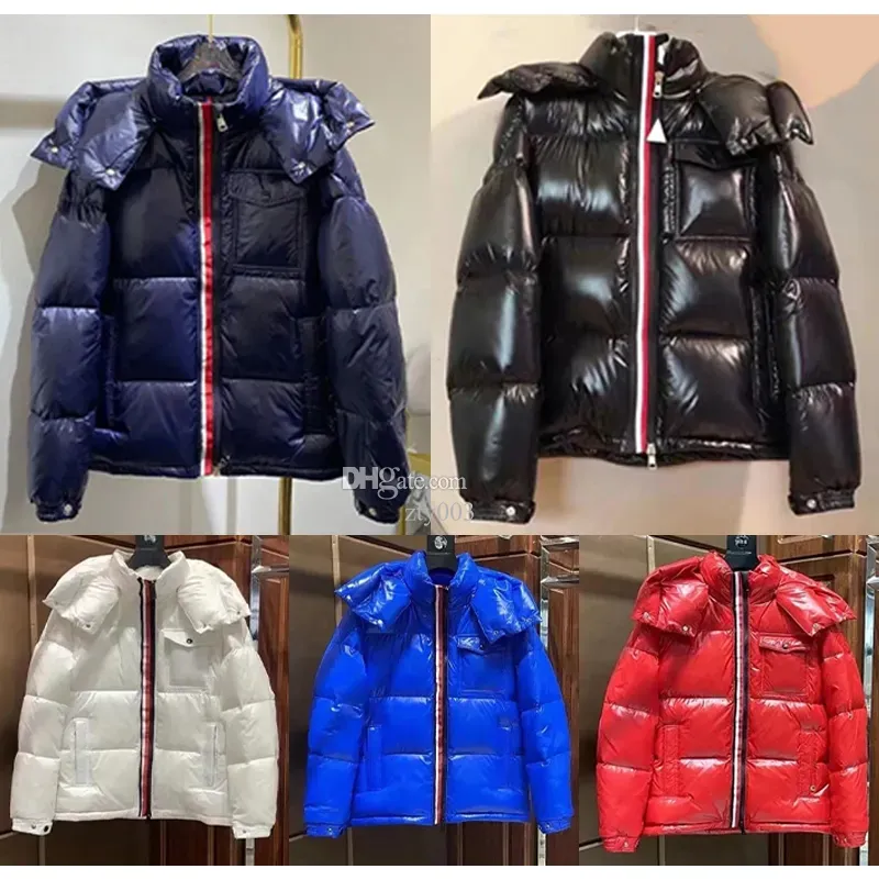 Designer Mens NFC Puffer Jacket Down Jackets Womens broderade Badge Parkas Winter Jacket Män