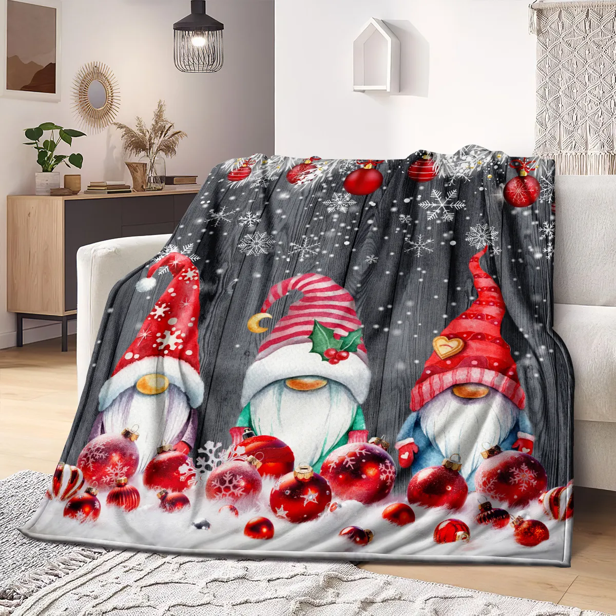 Blankets Christmas Microfiber Blanket Super Soft Throw For Bed Bedspread Sofa Decorative Camping Picnic Winter Warm 230923