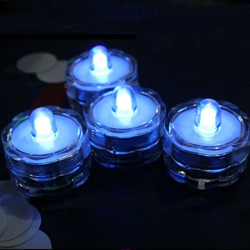 Candle light LED Submersible Waterproof Tea Lights battery power Decoration Candle Wedding Party Christmas High Quality decoration light