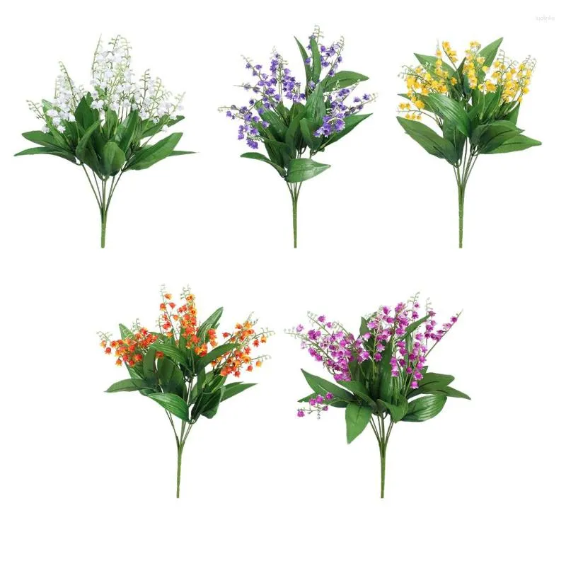 Decorative Flowers 2pieces Artificial Wedding Realistic Look Low Maintenance Perfect For Indoor Or Outdoor Use Flower