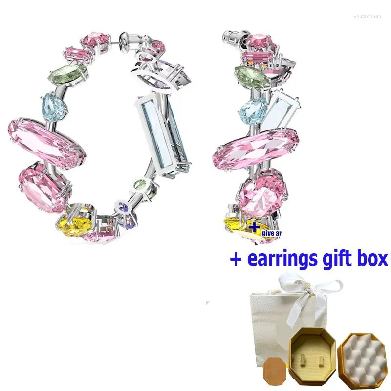 Stud Earrings Fashionable And Charming Si 2023 High Quality Jewelry Collection III Gema Una