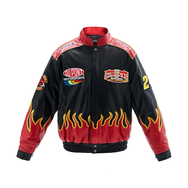 Racer Jacket Embroidered Biker Jacket Embroidered Biker Jacket