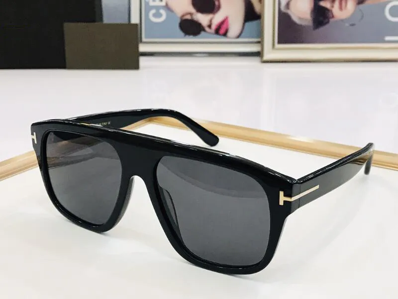 RealFine888 5A 안경 TF FT0777 Thor Metal Luxury Designer Sunglasses 안경을 가진 남자 여자 선글라스 FT0752 FT0775