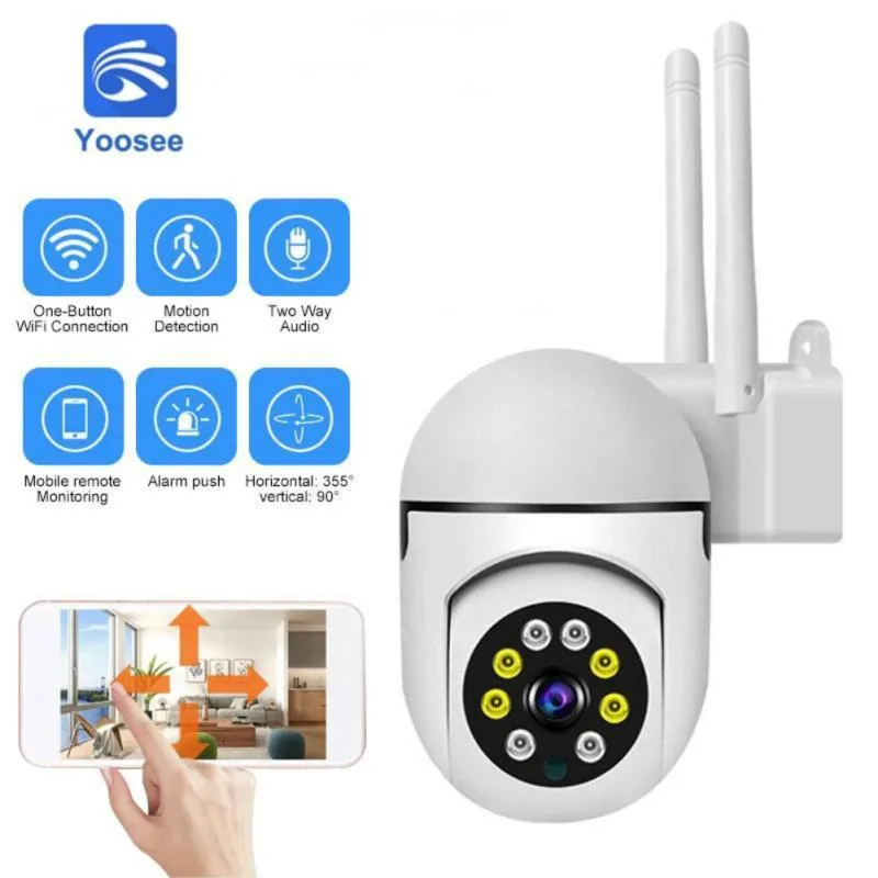 IP-camera's Home Security Outdoor Draadloze bewakingscamera Tweeweg audio 1080p Hd Yoosee App Ip Video Ptz 2mp 230922