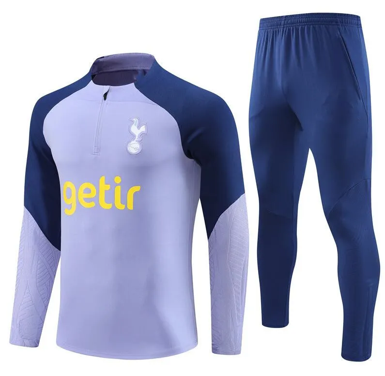 DHgate 2023 2024 Spurs Adult and Kids Tracksuit Set Football Training Jackets Del Chandal SON JANSSEN LO CELSO NDOMBELE Sports Outdoors