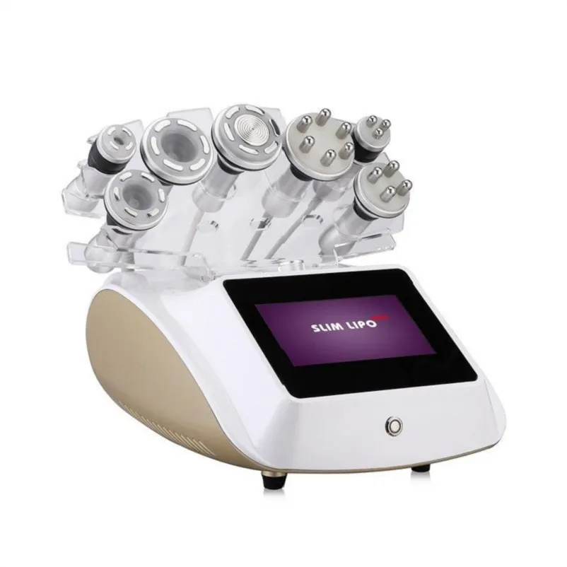 Machine amincissante portable 7 en 1 à ultrasons, lipo laser, cavitation, rf, la plus populaire