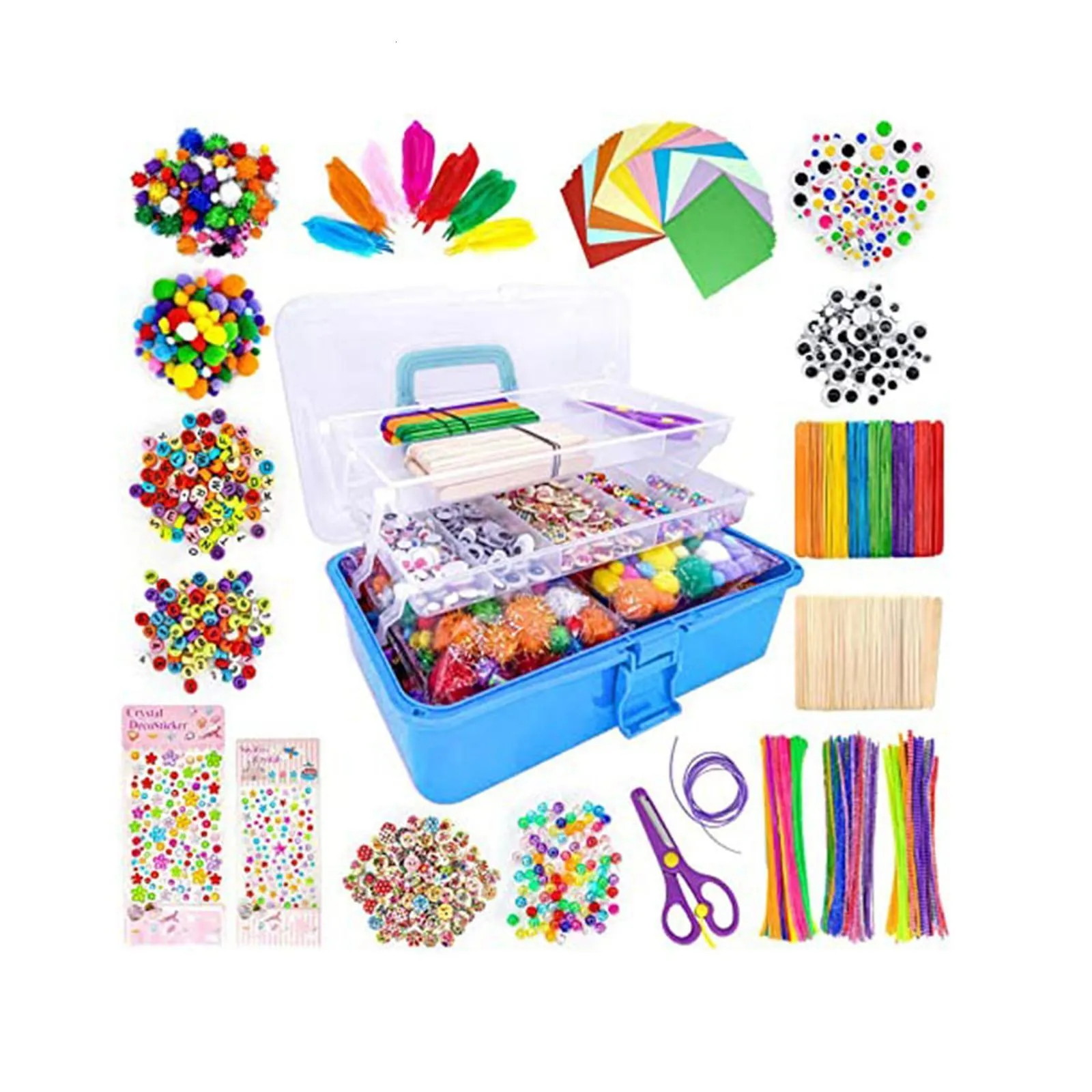 Arts And Crafts DIY Craft Kit Kids Early Educational Toys Kids