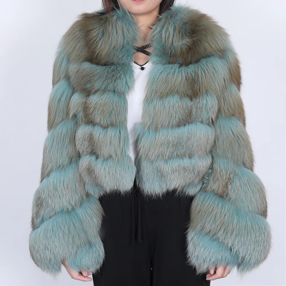 Womens Fur Faux Winter real fur coat ladies parka natural vest 230922