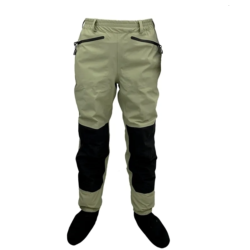 Rain Boots 3 Layer Breathable Waterproof Fly Fishing Waist Waders Stockingfoot High Pant Wader Durable Duck Hunting Wading Pants 230922