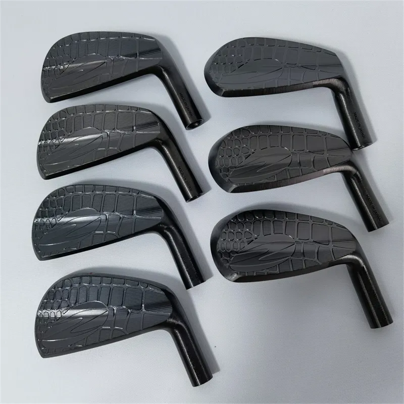 New Zodia irons black Golf Irons Limited edition crocodile pattern Golf clubs With Steel Shaft or Graphite shaft