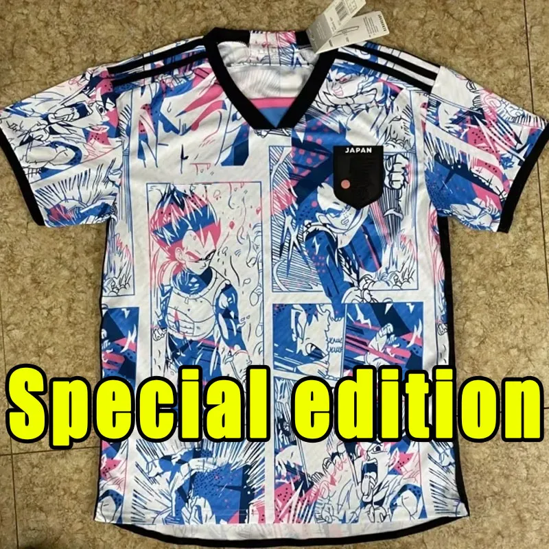 Japan 24 23 Soccer Jersey Home Blue TSUBASA 2024 2023 World Cup