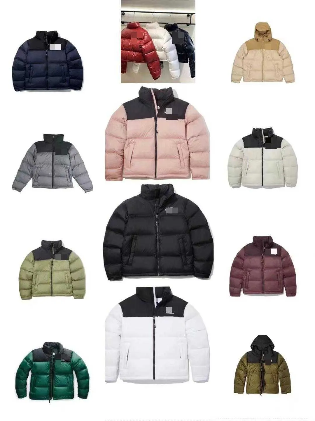 North Putian North Face F Daunenjacke mit reiner Original-Spleiße für winterliche Outdoor-Wärme für Herren und Damen im gleichen Stil