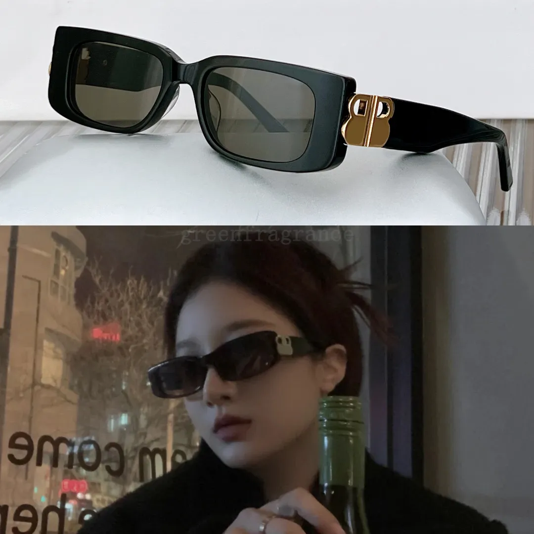 2023 Designer Rectangle Sunglasses For Women And Men Top Luxury High