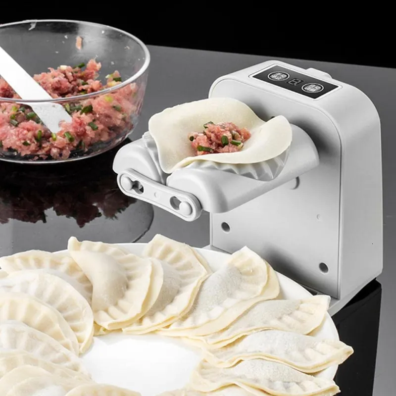 Prateleiras do banheiro cozinha automática elétrica bolinho fabricante máquina molde pressionando pele manual ravioli ferramenta 230922