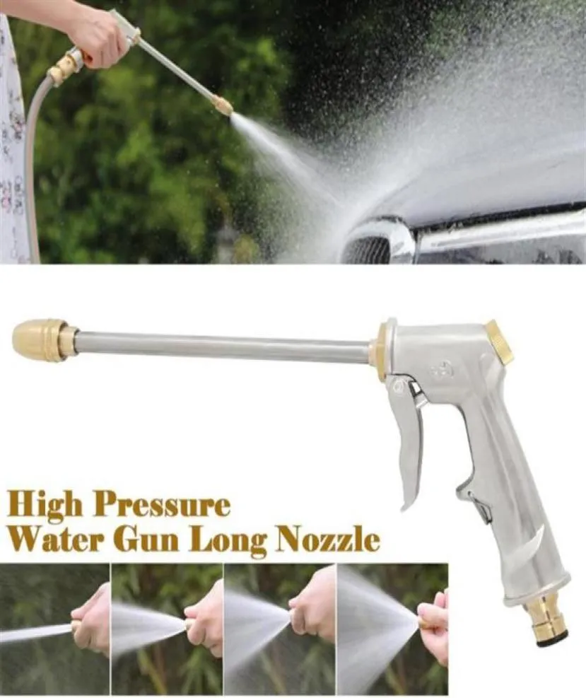 Högtryck Power Water Gun Car Washer Jet Garden Washer Slang Munstycke tvättsprutning Vatten Spray SPRINKLER Rengöring276o5422289