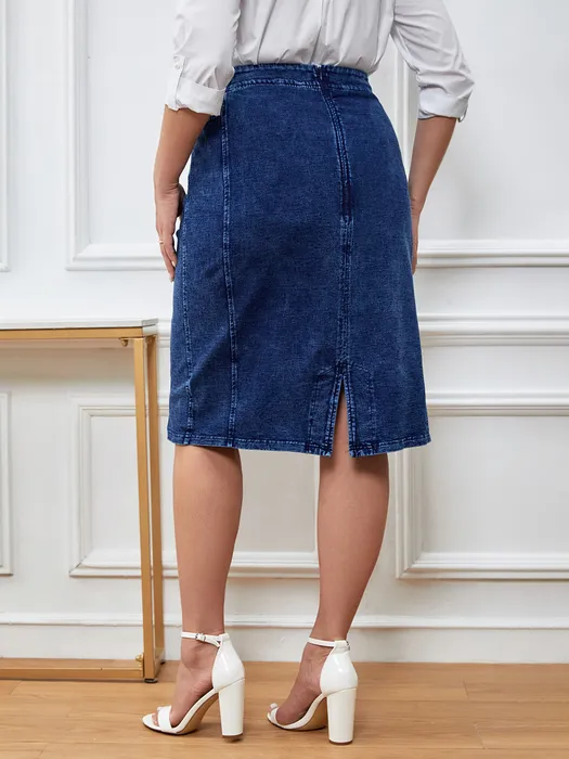 Gonne con elastico in vita taglie forti shop