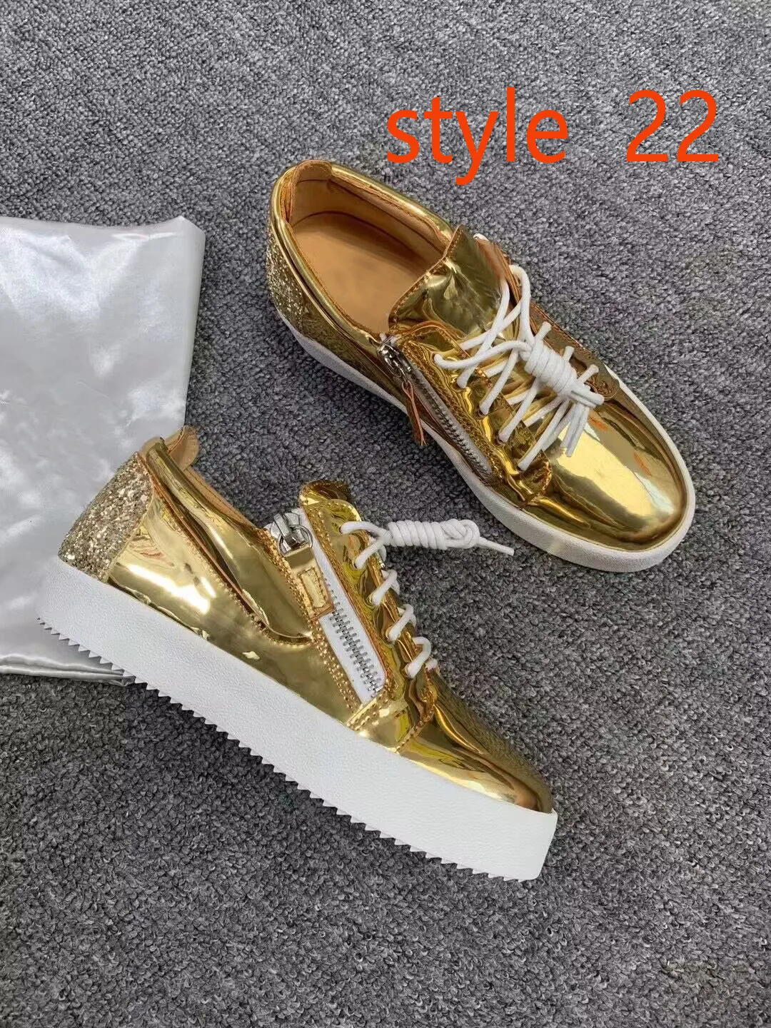 Casual shoes women Designer SHoes Travel leather lace-up sneaker fashion lady Flat Running Trainers Letters zipper woman shoe Flat men gym shoe size 35-42-44-45 With box