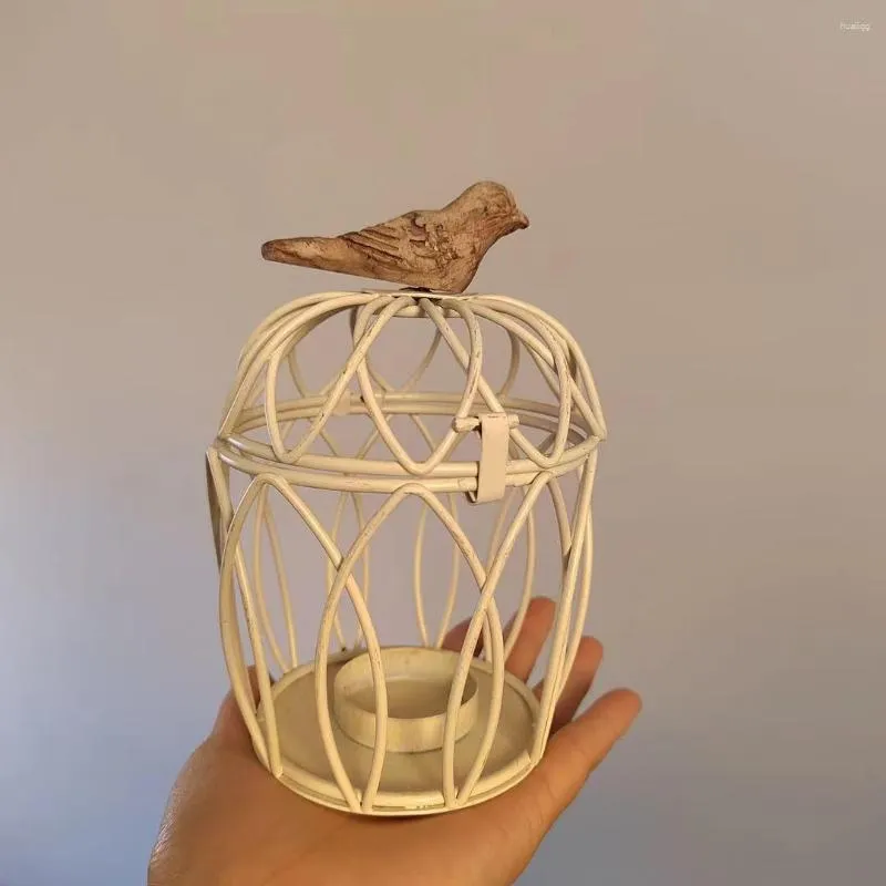 Candle Holders Staygold Vintage Bird Cage Candlestick Home Decor Holder Wedding Decoration Room For Table
