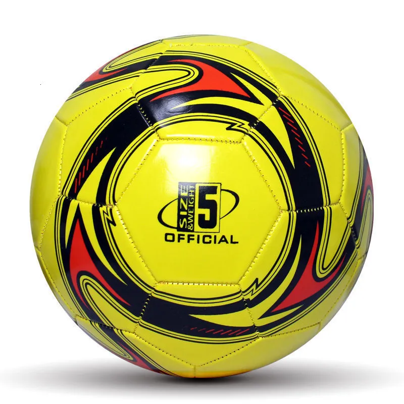 Bolas de futebol profissional bola de futebol tpu tamanho 5 vermelho verde gol equipe jogo bolas de treinamento máquina costura 230922