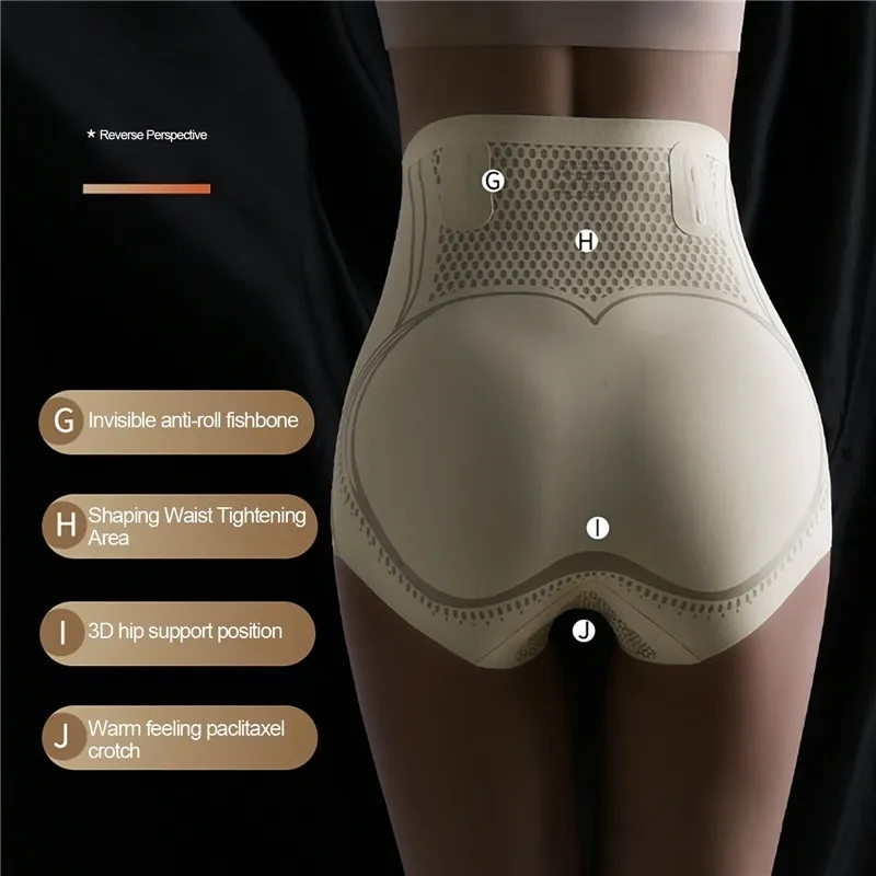 Waist Tummy Shaper Abdomen Pants For Women Shapewear Seamless High Waist  Body Shaper Shorts Flat Belly Hip Lift Slimming Underwear Plus Size 230922  From 9,18 €