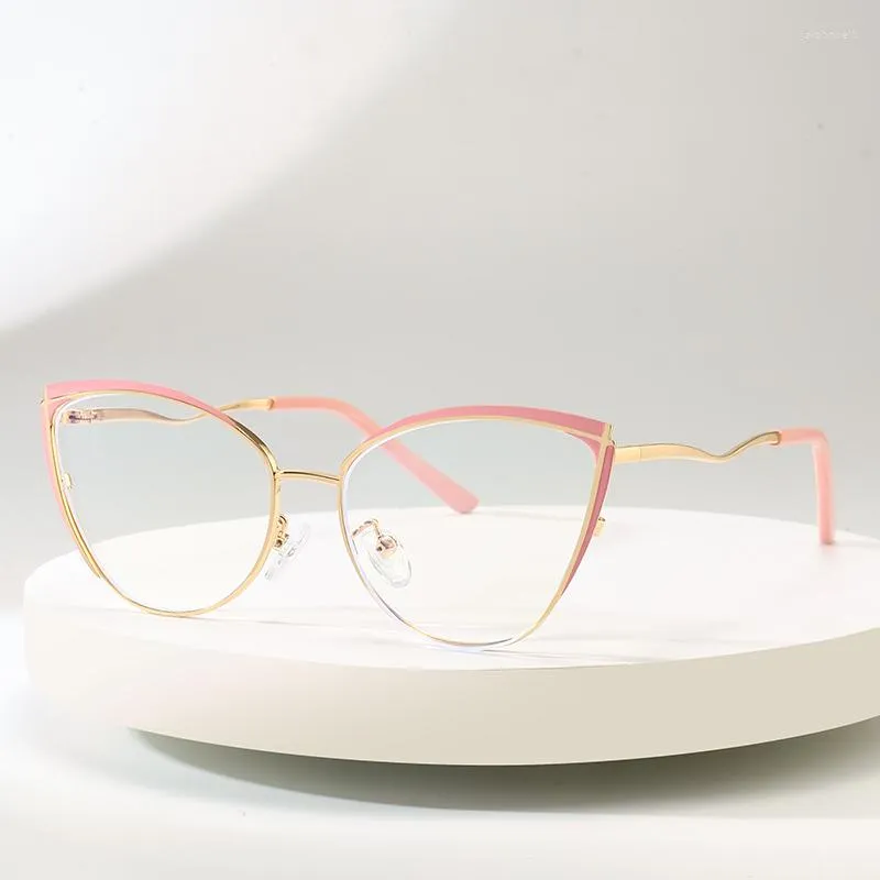 Солнцезащитные очки KIYO, брендовые женские оправы «кошачий глаз», оптом, с защитой от синего света, оптическая оправа, очки, оправа для очков 9719