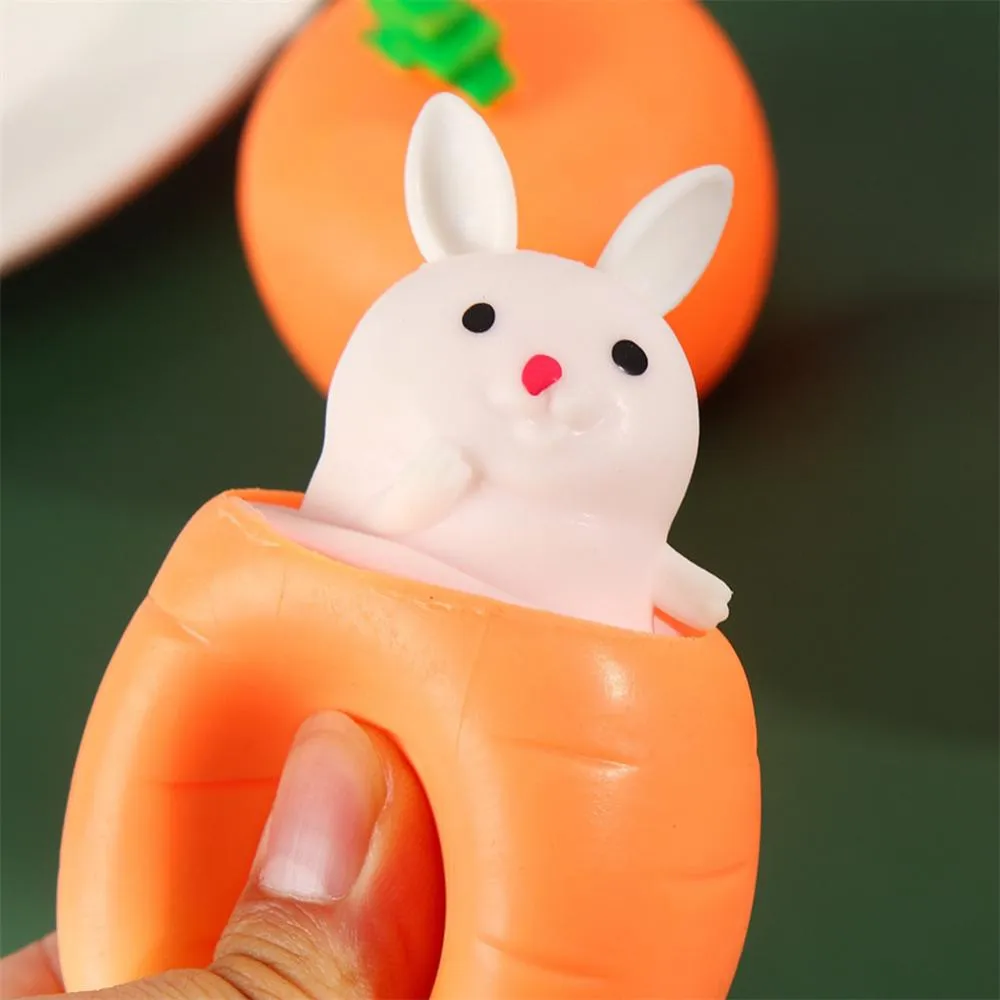 Creativity Killing Boredom Fidget Toy Antistress Sensory Toys Stress Relief Toys Decompression Toy Squeezed Radish Rabbit Music